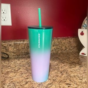 Starbucks multicolored cup
